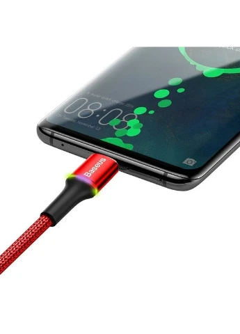 Кабель Halo Data Cable USB для Type-C 3A 1m Red (CATGH-B09) Baseus (352506589)