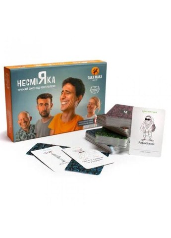 Настольная игра Бессмертная 18+ (Nonsmile 18+) (укр) ( ) Така Мака 4820211960025 (370762347)