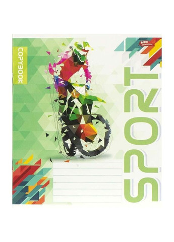 Тетрадь цветная 12 листов, клетка (20 штук в упаковке) Мечты Сбываются (3774) Мрії Збуваються (362420824)