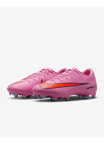 Розовые мужские бутсы zm vapor 16 academy fg/mg розовый Nike