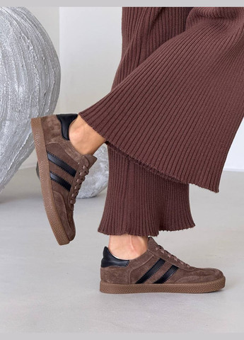 Коричневые кеды No Brand