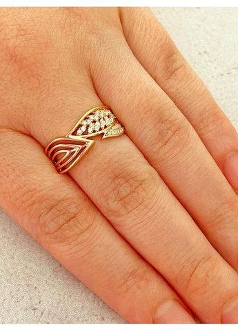 Позолочене Кільце р.18, 19. Позолочена каблучка. Позолота No Brand (363330294)