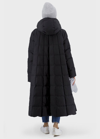 Черный демисезонный Пуховик No Brand