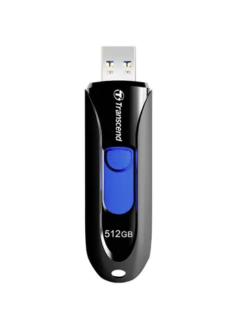 USB флеш накопичувач 512GB JetFlash 790 Black USB 3.1 (TS512GJF790K) Transcend (382054898)