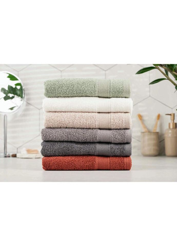 Полотенце махровое SuperSoft ART-2230-MC 50х30 см графитовое Ardesto комбинированный