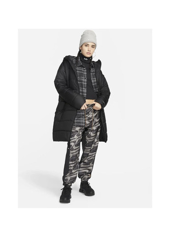Черная женская парка w nsw syn tf rpl hd black dx1798-010 Nike
