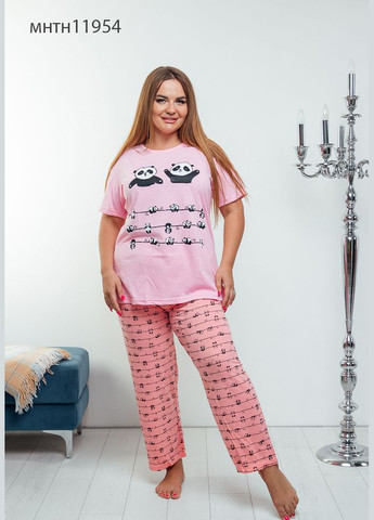 Прозорий жіноча піжама тонкий трикотаж Minton