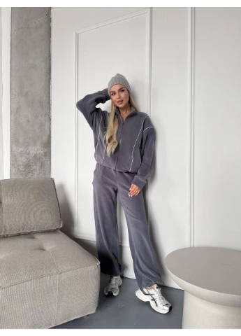 Жіночий теплий костюм із флісу Fashion (370883149)
