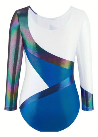 Синій демісезонний спортивний купальник суцільний No Brand Купальник