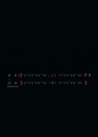 Варочная поверхность индукционная, 60см, датчик кипения, Hob2Hood, черный Electrolux (314750142)