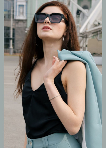 Жіноча шовкова майка на бретелях (ll213930090) LadyLike — 333341863