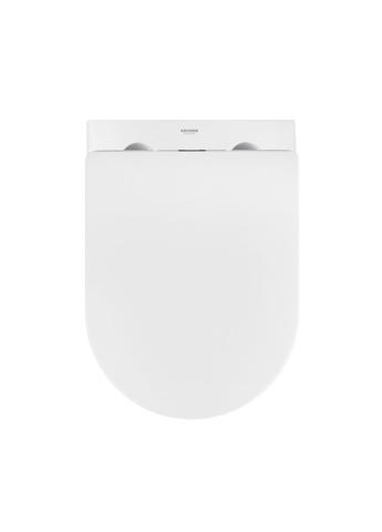 Унитаз подвесной безобедочный Harz WHI523632 RIMLESS с сиденьем (KH523632WHIR) Kroner (317169824)