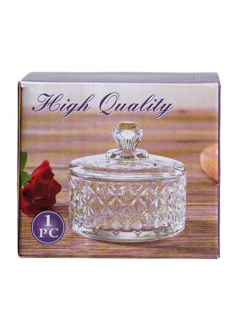 Цукерниця з кришкою High Quality із кришталевого скла, ice flowers Yiwu (328602957)