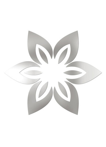 Акриловые наклейки декоративные под люстру потолочные Лилия 12 шт. Ваша Світлість (366334576)