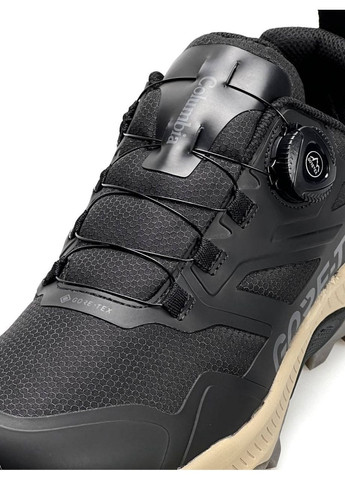 Чорні Осінні кросівки чоловічі columbia No Brand BOA GTX Black Beige