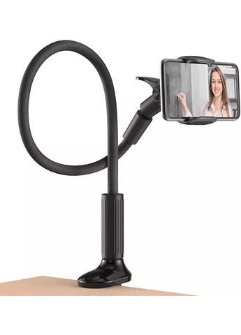 Гнучкий тримач для телефона з прищіпкою IVY III 95 см Flexible Mobile Holder Black VHG (334305015)