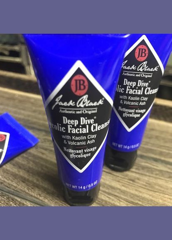 Гликолевое очищающее средство для лица Deep Dive Glycolic Facial Cleanser 14 г (дорожный размер) Jack Black (280898707)