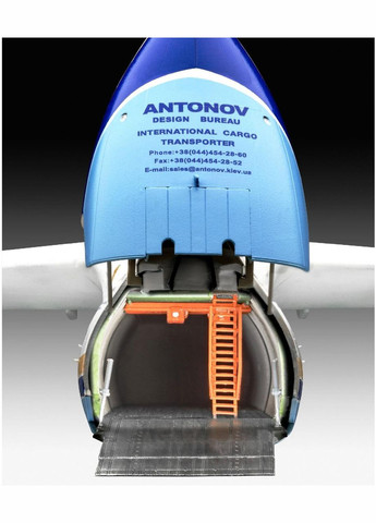 Сборная модель Грузовой самолет АН225 Мечта уровень 5 масштаб 1:144 (RVL-04958) Revell _04958 (315402943)