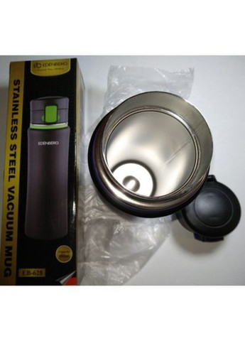 Термокружка-термос 480 мл EB-628 Нержавеющая сталь с силиконовым нескользящей оболочкой Edenberg (354823763)