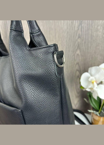 Качественная женская сумка классическая черная No Brand (334730192)