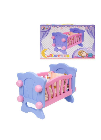 Кроватка для куклы "Technok Toys" 44х27х31 см ТехноК (289365210)