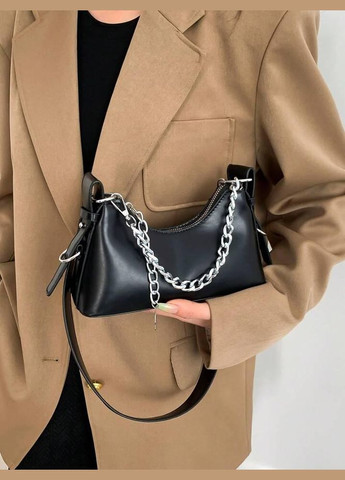 Жіноча сумка крос-боді чорна No Brand (290704818)