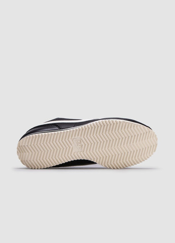 Кроссовки женские Nike Black/White No Brand Cortez Basic чёрно-белые демисезоны (337094881)