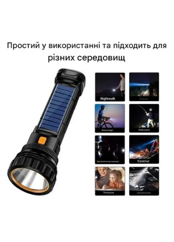 Фонарь 30W + Солнечная зарядка + USB Power Bank LS189QL VGL (300079291)
