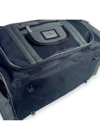 Дорожня сумка одне відділення дві бокових кишені три фронтальні кишені розмір: 50*30*25см чорнахакі Kaiman (266912157)