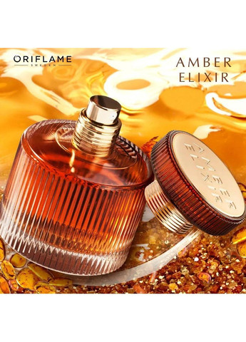 Парфумована вода Amber Elixir Ембе Іліксe 50 мл деревний пудровий східний насичений аромат Oriflame (369931866)