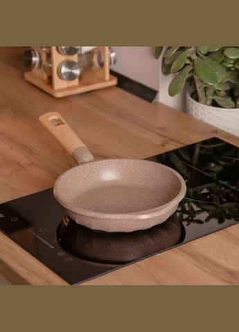 Сковорода алюминиевая с мраморным антипригарным покрытием 20 см, MGC (324070280)