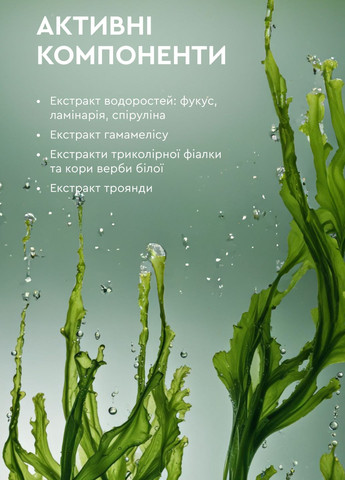 Фитотоник для жирной и комбинированной кожи лица Kelp 200 мл White Mandarin (336186328)