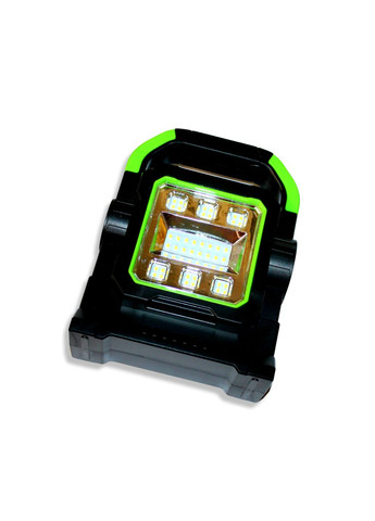 Фонарик HC-7078-D светодиодный ручной переносной строительный с аккумулятором на солнечной батарее PowerBank USB/19см/14см FROM FACTORY FON7078D (339104228)