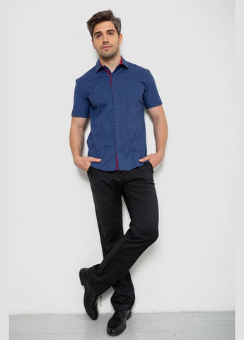 Сорочка чоловіча з принтом, колір синій, 214R7129 Ager (339785842)