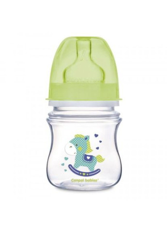 Пляшечка для годування (35/205) Canpol Babies easystart кольорові звірята 120 мл бірюзова (268143667)