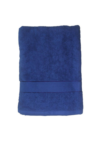 Набор полотенец махровых 50*90 - 1шт, 70*140 - 1шт бордюр САТИН Aisha синий