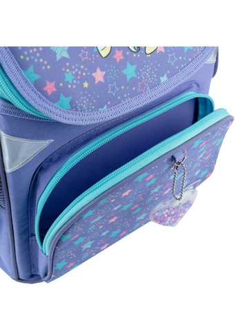 Ортопедический рюкзак (ранец) в школу фиолетовый для девочки Education каркасный GO24-5001S-1 Sweet Unicorn GoPack (293504300)