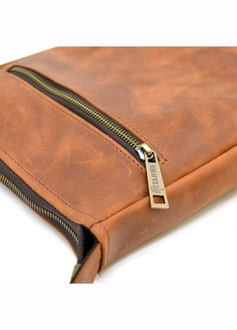 Мужская кожаная сумка через плечо RB-1300-3md рыжая TARWA (329152006)