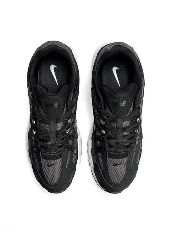 Чорні Осінні кросівки чоловічі nike No Brand P-6000 M Black Grey White