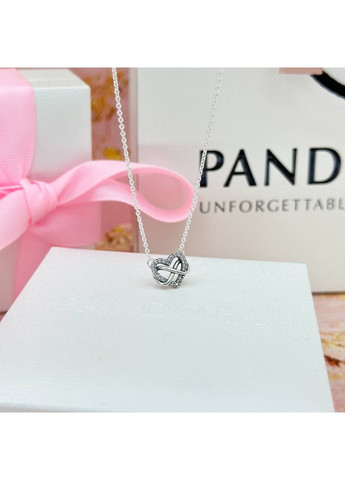 Кольє Пандора "Блискуче серце нескінченності" 392666C01 Kabluchka (355462892)