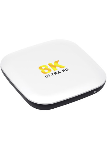 TV Медіаплеєр M2 2/16Gb/ Rockchip RK3528/ Android 13/ WiFi 2.4G+5G/BT 5.1/ білий H96 (361314346)