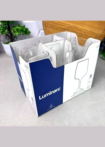 Келихи для вина 190 мл 6 шт Equip Home Luminarc (304771053)