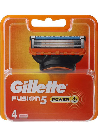 Змінні касети для гоління, 4 шт. Fusion Power 4шт (798737-34694) Gillette (368641150)
