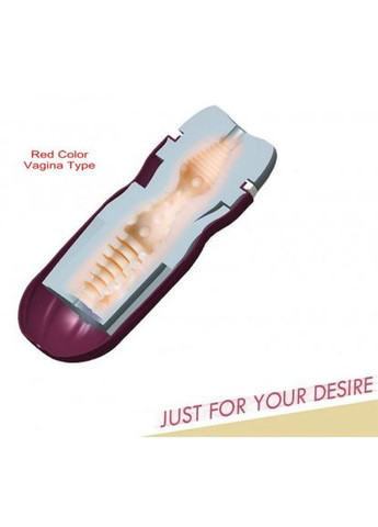 Мастурбатор кіска попка Tenge Cup в чохлі Червоний-вагінальна імітація Fleshlight (303877501)