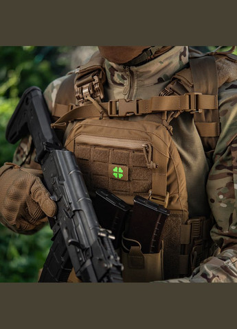 Molle Patch Клевер Coyote M-TAC (315047895)