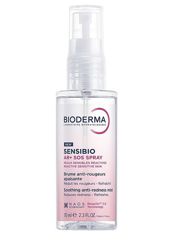 Спрей для обличчя Sensibio AR+ SOS Spray 70ml (1484522-37619327) Bioderma (368612888)