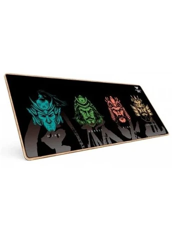 Коврик MP-WFFM Mouse Pad, Black, каучук, ткань, прошивка по краю 6948391215136 Aula (395343872)