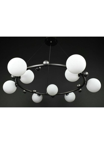 Люстра підвісна на 9 лампочок 27910 Графіт 30-150х86х86 см. Sunnysky (335975377)