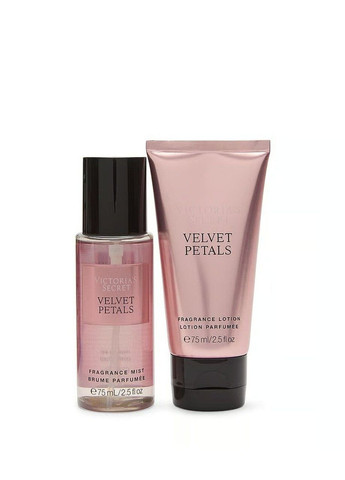 Набор для тела Velvet Petals 2-Piece (спрей 75 мл + лосьон 75 мл) Victoria's Secret (371993690)