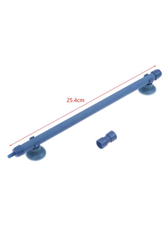 Аквариумная трубка-диффузор 25.4 см с эффектом пузырьковой стены и присосками No Brand (369623687)